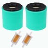 2 Pack 798897 Air Filter, Compatible with 49M977 49L977 44Q977
