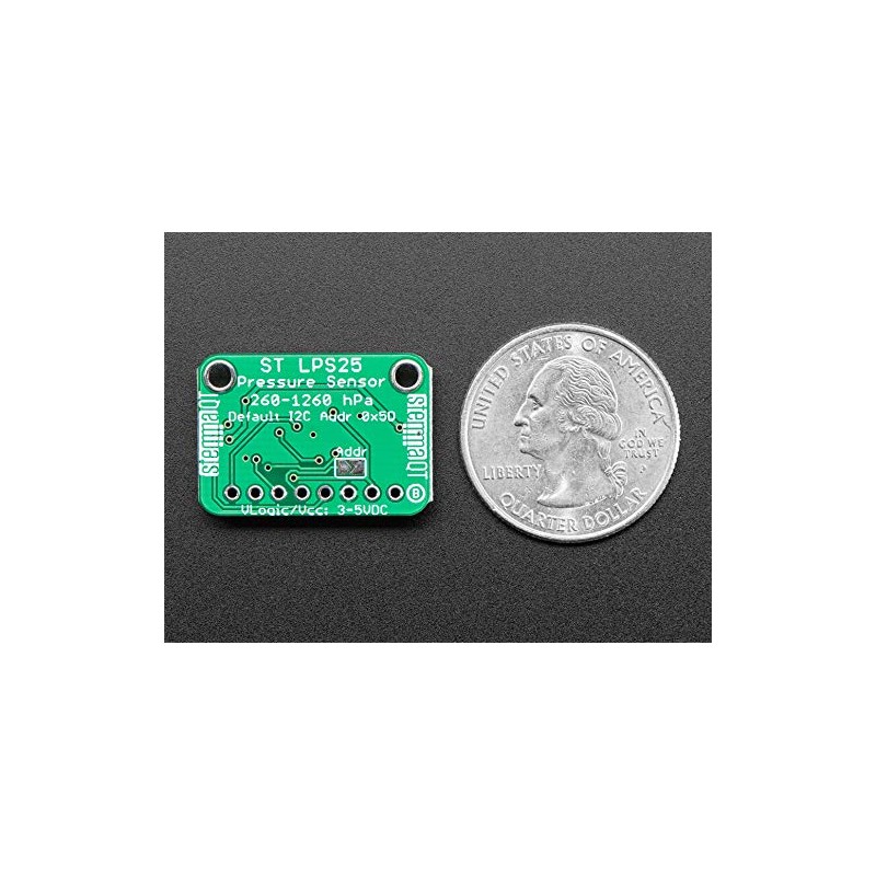 Adafruit LPS25 Pressure Sensor - STEMMA QT/Qwiic - LPS25HB, Pressure
