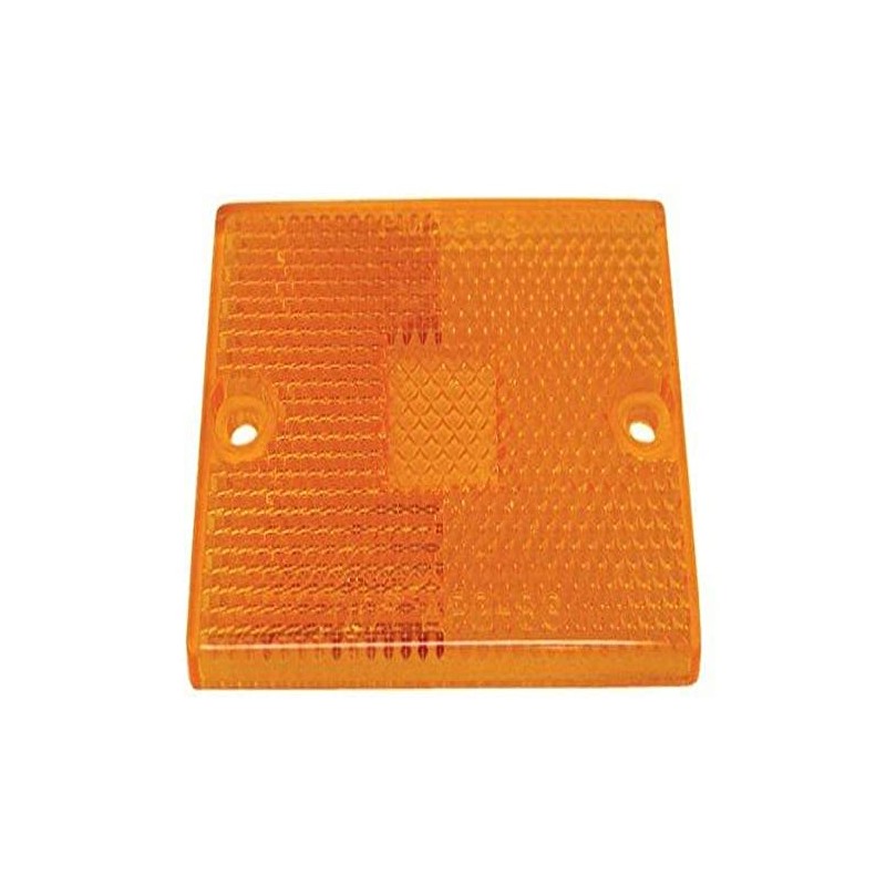 PETERSON MFG Peterson Manufacturing 55-15A Replacement Lens, 1 Pack,Amber
