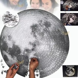 Rompecabezas De Luna De 1000 Piezas Juguetes Antiestres