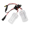 2Pcs Headlight Xenon Bulbs HID Lamp Replacement 100W 8000K H1