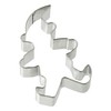 Zenker 7777 Patisserie Tinned White Gnome Cookie Cutter, Silver, 8,5