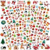 UPINS Christmas Stickers for Kids, 12 Sheets Holiday Stickers 3D