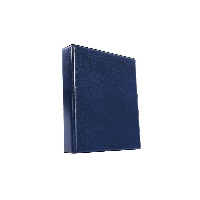 Luxury A4 Postcard & Photograph Binder/Album (Blue)