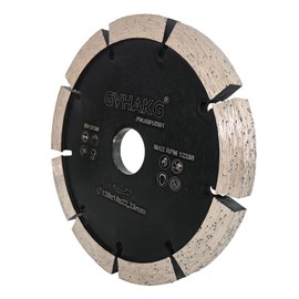 GVHAKG Diamond Milling Disc 125 mm, 10 mm Joint Cutter for Concrete, Mortar, Brick, Masonry and Plaster (125 x 10 x 22.23 mm)