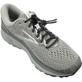 IBUNGEE LACES (Cordones elásticos sin ataduras (Reflectantes), Negro, 22 Pulgadas