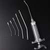 Manual Feeding Syringe Set Feeding Tubes with Curved Gavage Tubes