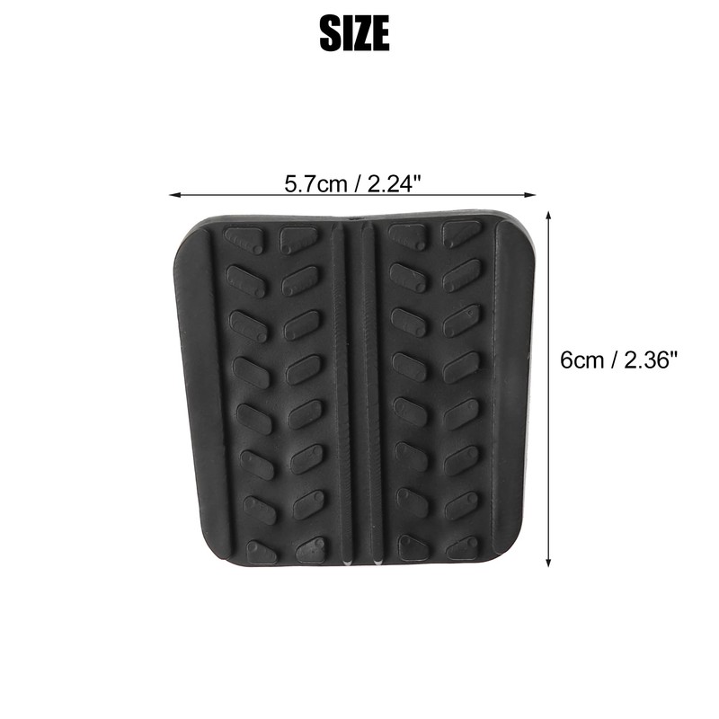 ACROPIX Clutch Brake Pedal Cover Anti-Slip Car Pedal Cover for