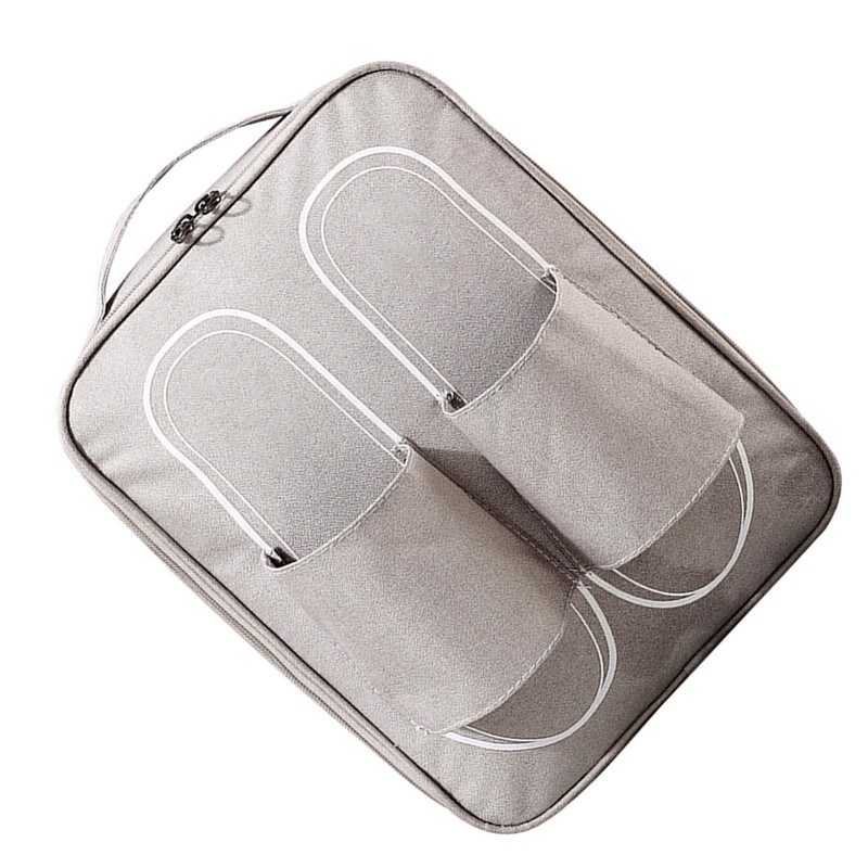 Travel Shoe Storage Bag Dustproof Portable Handle Multiple Pockets Space
