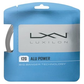 Wilson Alu Power Rough Tennis Racket String 1.2 mm, Silver