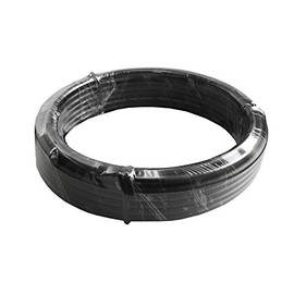4K8K Broadcasting Compatible Coaxial Cable S-4C-FB-AL 32.8 ft (10 m) Raw Ends Black S4CFB-RMM-10BK