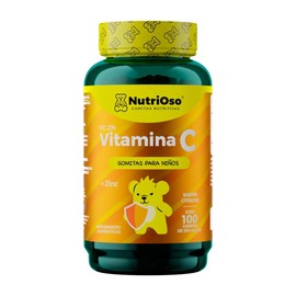 Solanum Nutrioso Gomitas para Nios a base de Vitamina C  Zinc 100 gomitas                                                                             