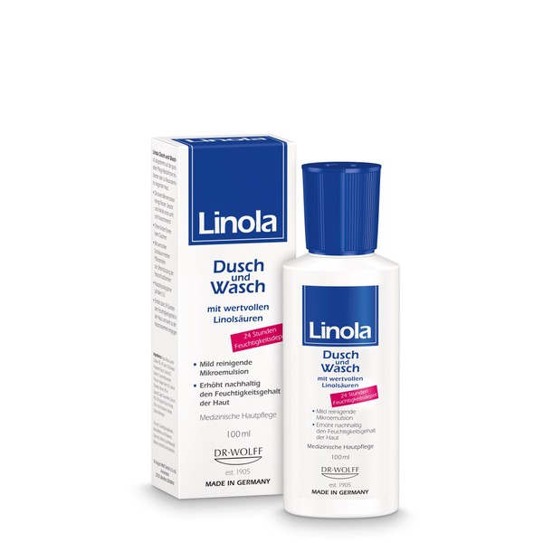 Linola Shower and Wash 100 ml Shower Gel