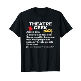 Theatre Geek - Teatro Maglietta