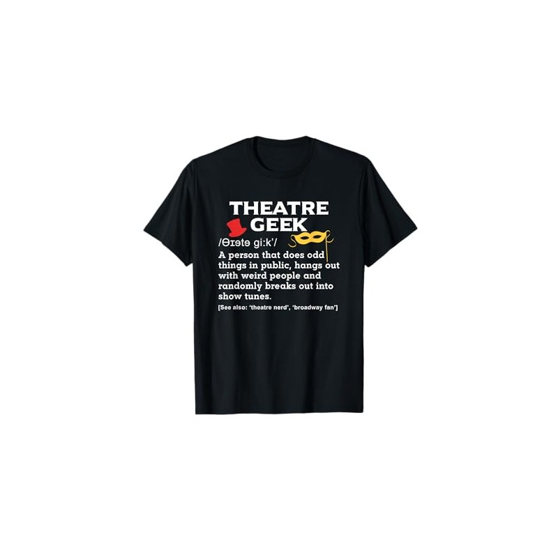 Theatre Geek - Teatro Maglietta