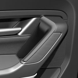 SKTU 4PCS for 2023 2024 2025 Mazda CX-50 Door Side Storage Box for 2023 2024 2025 Mazda CX-50 Door Handle Organizer Mazda CX-50 2023 2024 2025 Accessories Phone Container Key Holder Tray