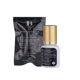 IB Beauty Pro Volume Glue for Eyelash Extensions 1s Fast Drying IB Gold Cap False Eyelash Glue Professional Adhesive Makeup Tools Professional Salon Use 5ml by Lava