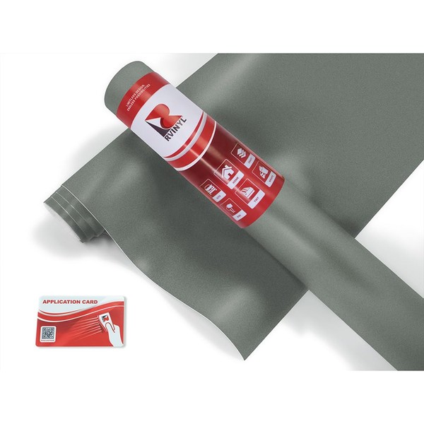 Avery Dennison SW900 858-M in Matte Metallic Anthracite Dual Layered