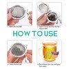 Tea Infuser Set with Dual Butterfly Pendants - NSTaygate Premium