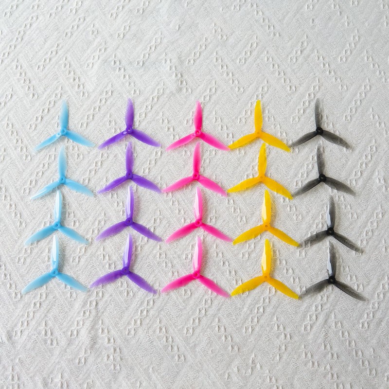 [20 pcs] Gemfan 5129 Yuki FPV Propellers 5.1 Inch 3-Blade