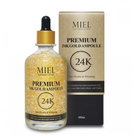 Miel Premium 24K Gold Ampoule 100ml+Sooryehan Cleansing Foam 2+Aloe Soothing Gel 300ml / 미엘 프리미엄 24K 골드 앰플 100ml+수려한 클렌징폼 2+알로에 수딩젤 300ml