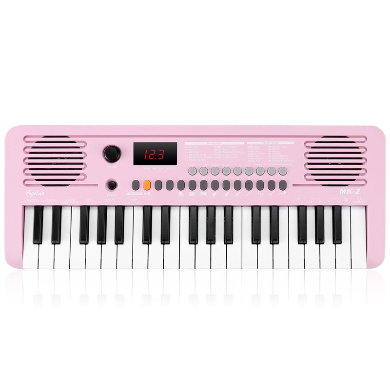 POGOLAB MK-2 37 Keys Kids Keyboard Piano, Portable Small Keyboard