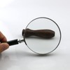 BUBUCAM Handheld Magnifier Reading Magnifier 5X Magnification Ø 75 mm