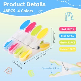 HOTUT Towel Clips for Sun Loungers,9 Pcs Beach Towel Clips for Beach Chairs,Large Beach Towel Clips,Strong Beach Chair Clips,Plastic Sunbed Towel Pegs for Sun Loungers,Laundry,Pool Chairs,Sunbeds
