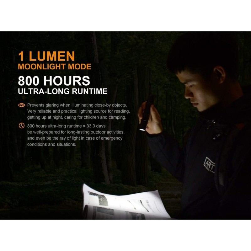 Fenix UC35 V2.0 Rechargeable Tactical Handheld LED Flashlight 1000 Lumens