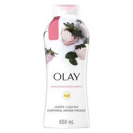 Olay Olay Fresh Outlast Body Wash, White Strawberry & Mint, 22 Fl Oz, 1 Pound