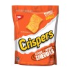 Crispers 8 Bags of Christie Crispers Cheddar crackers 145g /5.1