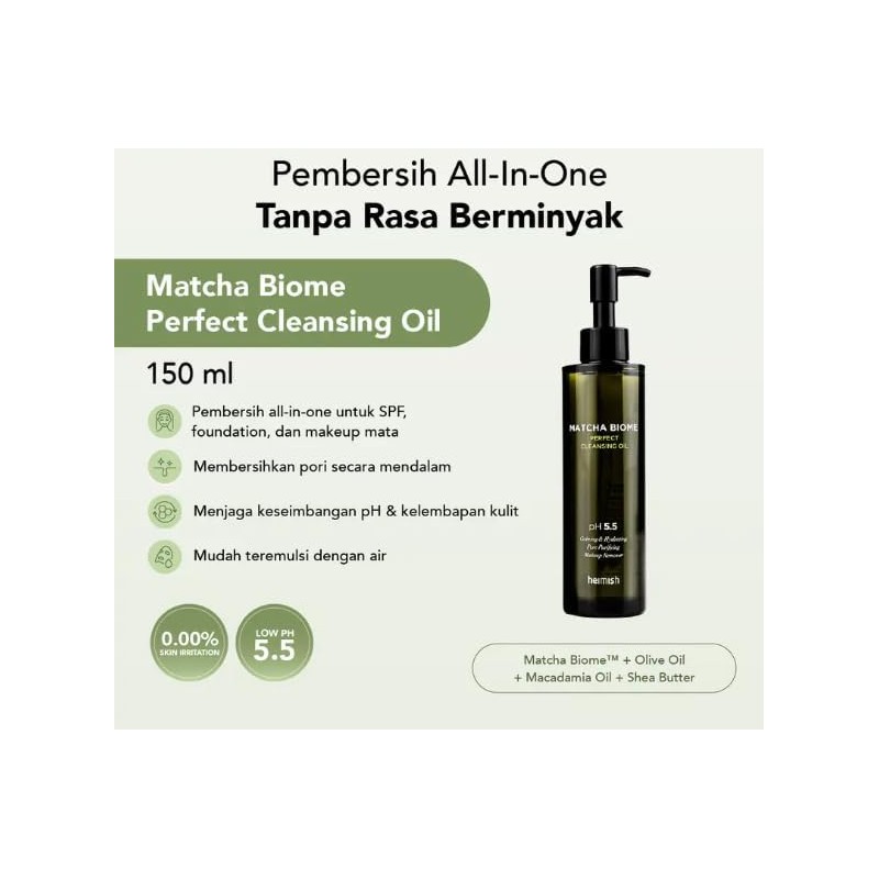 Heimish Matcha Biome Perfect Cleansing Oil
