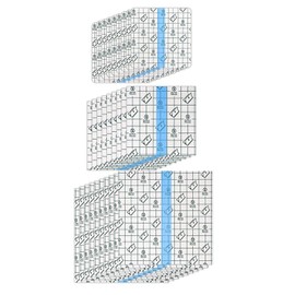 Waterproof Transparent Bandage, Pack of 50 Tattoo Plasters, Various Sizes, Tattoo Film Healing, Transparent Bandage for Anti-Allergic, Sports, Showers, Medical Plasters, Wound Pad