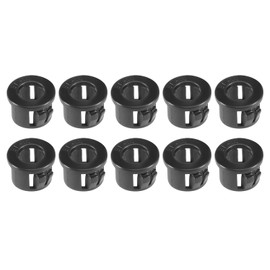 Rebower Cable Snap Bushing Grommet Snap in Cable Hose Bushing, [for Fixing and Preventing Cable] - PA66 / 13mm/ 28Pcs