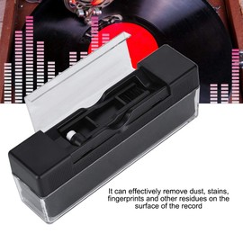 Limpiador Antiestático de Discos de Vinilo - Cepillo Eliminador de Polvo para Mantener Su Reproductor en Las Mejores Condiciones