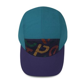 CLAPE 5 Panel Cap Men Women for Large Head Size Baseball Cap Quick Drying Adjustable Baseball Cap Sports Running Hat UV Protection Lightweight Hip Hop Baseball Cap, BSSC2513-AquaBlue, Unit size