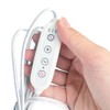 Pendant Light Cord with E26/E27 Socket, 15FT Extension Cable, Stepless