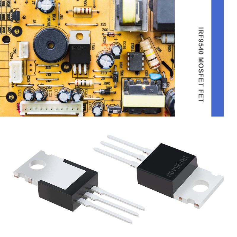 YINETTECH 20 pieces IRF9540 MOSFET transistor MOSFET field effect tubes