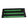 6pcs Socket Organizer 360° Swivel Removable End Cap 1/4 Inch