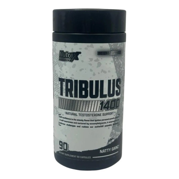 Nutrex Tribulus 1400, Precursor De Testosterona 90 Caps Sabor Sin