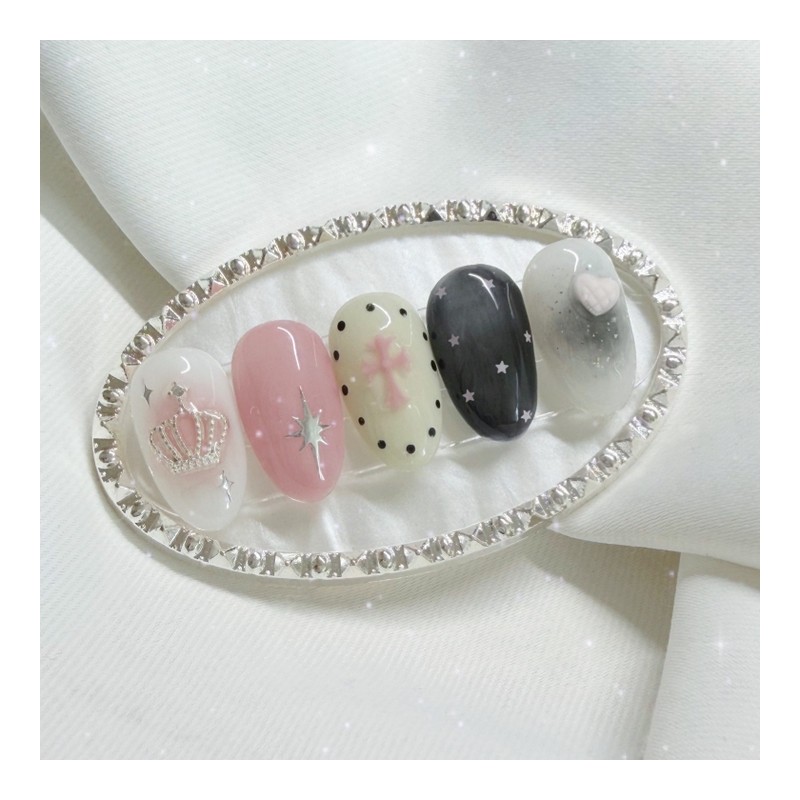 [Handmade Nail Tips] From Spring Nail Tips - Petit Coffin
