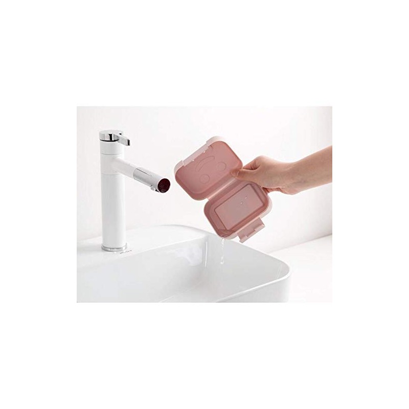 2-Pack Soap Dish Travel Soap Box Soap Container Perfect for