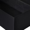 Relaxdays Desk Organiser, 4 Compartments, Bamboo Box, Stackable, Multifunctional, H