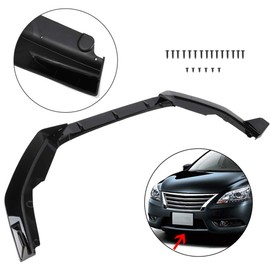 QUALINSIST Front Bumper Lip Splitter Spoiler Wing Exterior Accessories for 2020 for NISSAN Slyphy (sentra)