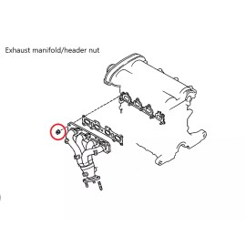 Miatadepot.com Mazda Miata 1990-05 Exhaust Manifold Header Nut NA NB 1.6 1.8 New 2767