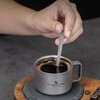 Boundless Voyage Espresso Spoon, Titanium Coffee Spoon, Pack of 5,