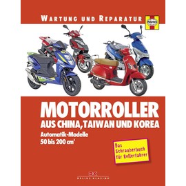 Motorroller aus China, Taiwan und Korea: Automatik-Modelle, 50 bis 200 ccm