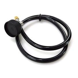 Lomansa Shampoo Bowl Sprayer Head - 1/4" Soft PVC Hose Plastic Hose and Head