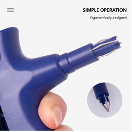 Orthodontic Ligature Ties Kit - 1040 Multi-Color Rubber Bands with Orthodontic Ligature Gun for Braces - Complete Tool Set for Dental Braces and Orthodontic Procedures