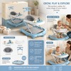 2-in-1 Baby Walker for Walking Practice – Adjustable Activity Walker